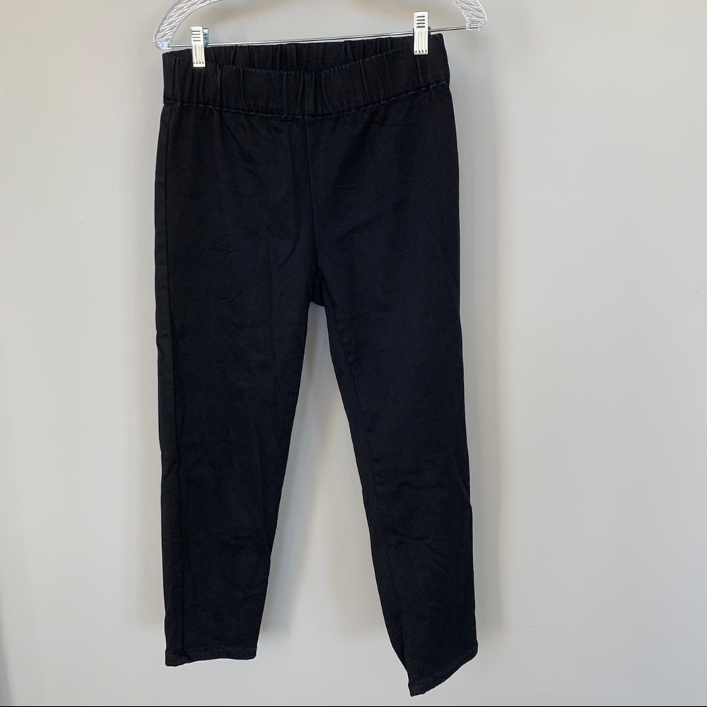 Soft Surroundings Black Tapered Leg Stretch Pants‎ Size S
